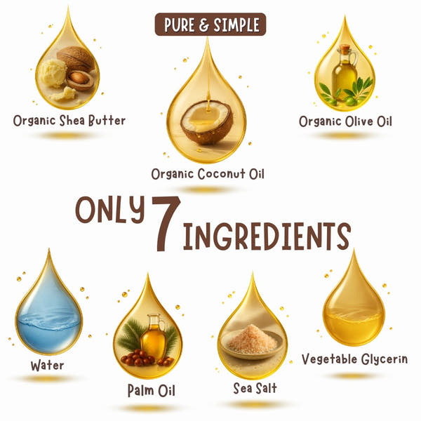 Goat Milk Baby Wash Bar Fragrance-free • Gentle on eczema-prone skin