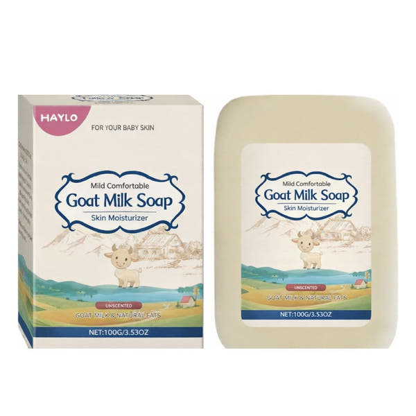 Goat Milk Baby Wash Bar Fragrance-free • Gentle on eczema-prone skin